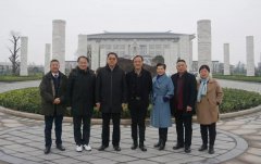 中殡协会长和浙江省民政厅省殡协领导考察E尊国际